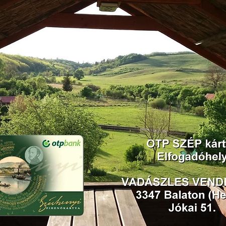 Appartamento Vadászles Vendégház Bukkszentmarton Esterno foto