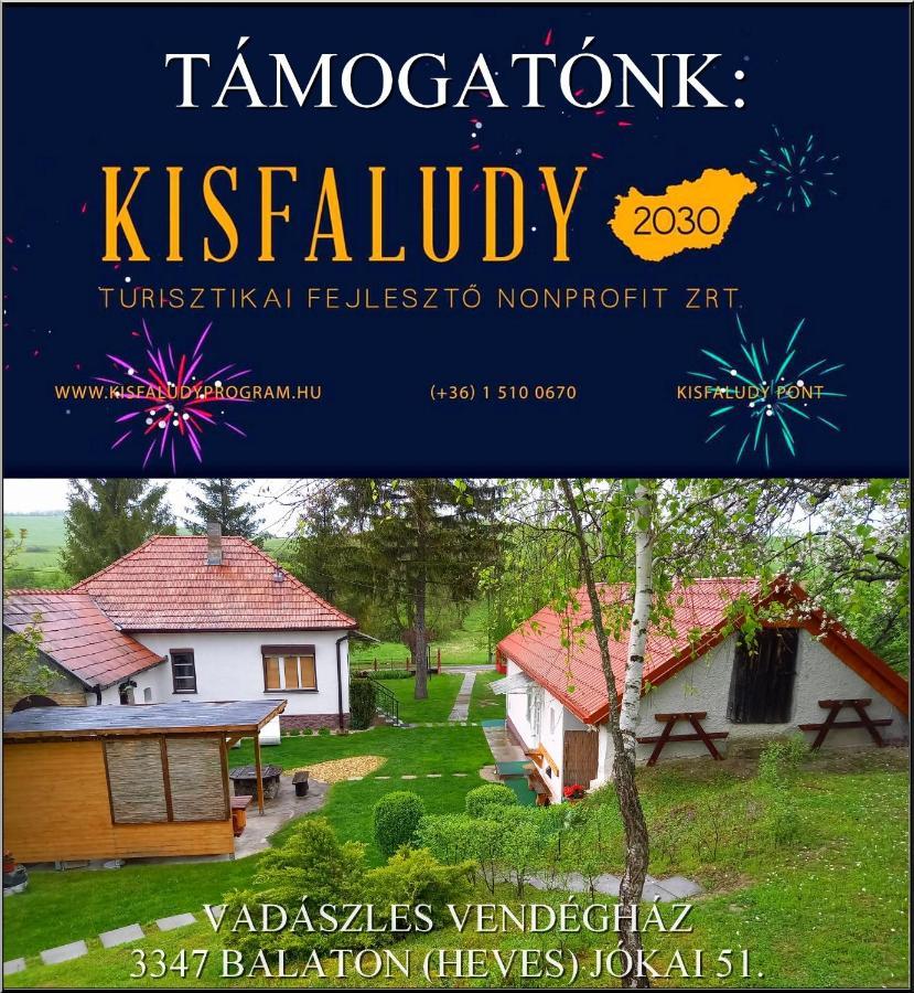Vadászles Vendégház Bukkszentmarton Esterno foto
