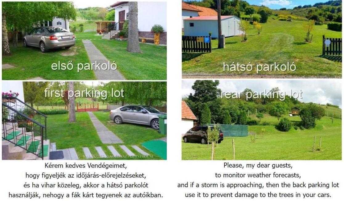 Vadászles Vendégház Bukkszentmarton Esterno foto