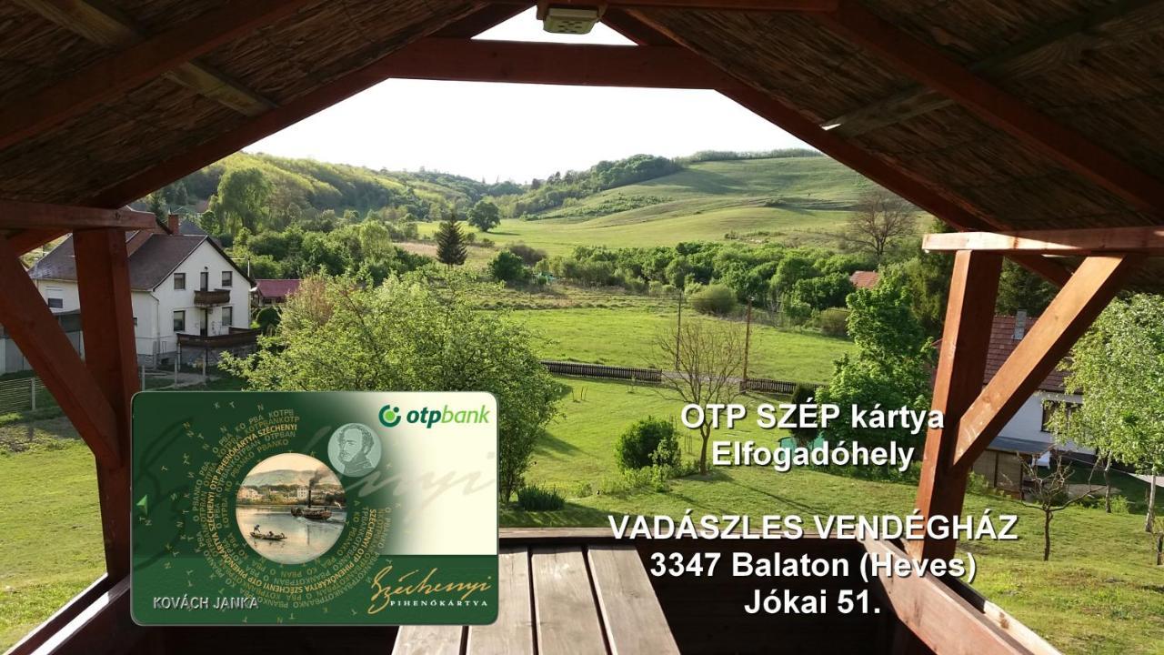 Appartamento Vadászles Vendégház Bukkszentmarton Esterno foto